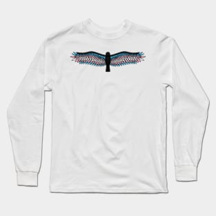 Fly With Pride, Raven Series - Transgender Long Sleeve T-Shirt